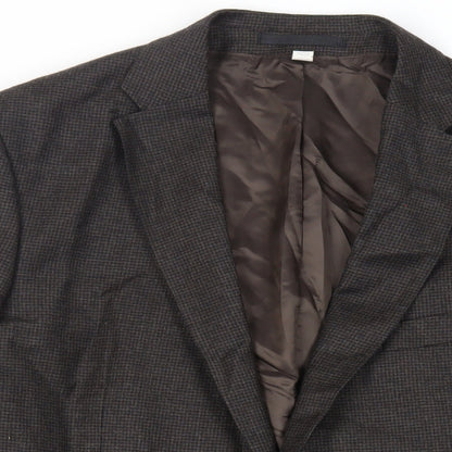 Mens UK Size 44 Marks and Spencer Regular Brown Suit Jacket