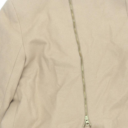 Womens UK Size S Isabella Oliver Beige Pea Coat