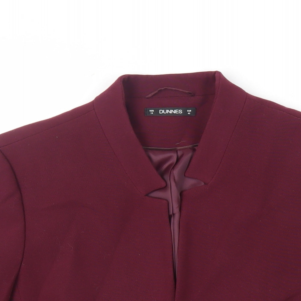 Womens UK Size 14 Dunnes Stores Purple Jacket