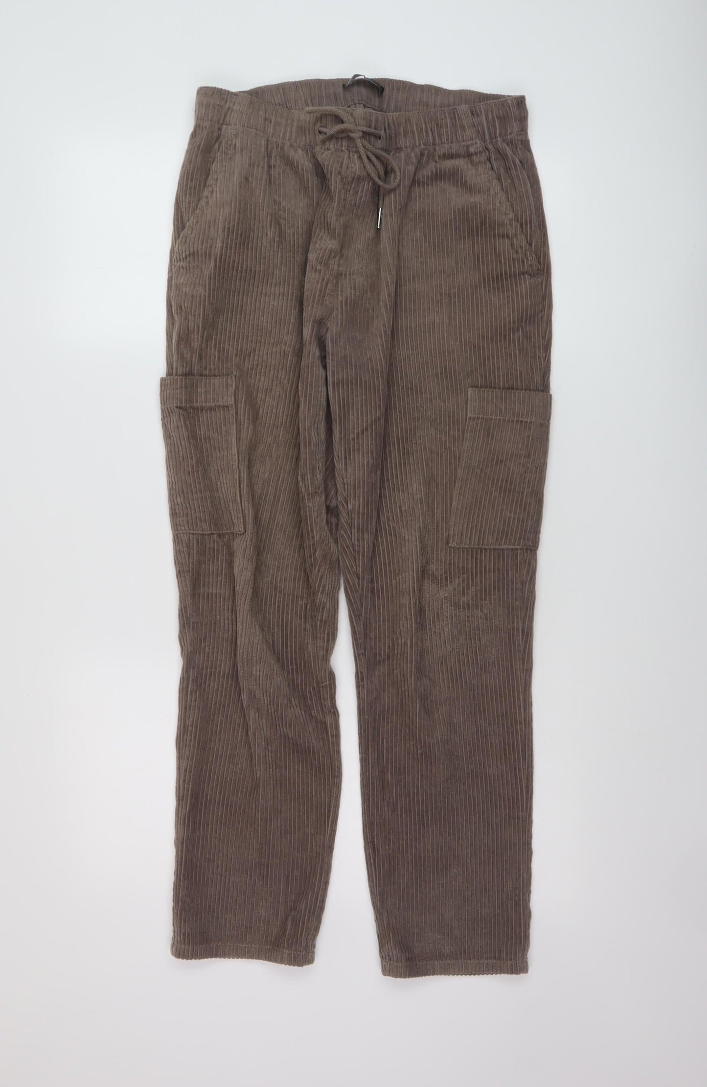 Womens UK Size S ASOS Regular Fit  Brown Trousers