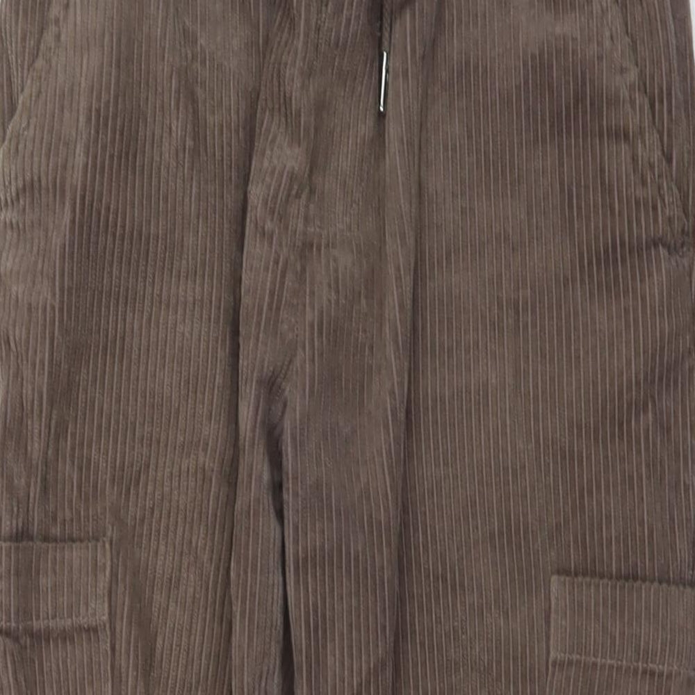 Womens UK Size S ASOS Regular Fit  Brown Trousers