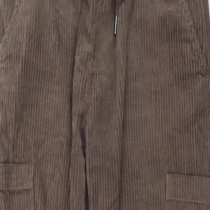 Womens UK Size S ASOS Regular Fit  Brown Trousers