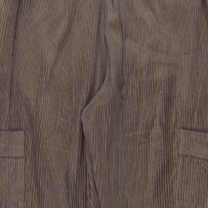 Womens UK Size S ASOS Regular Fit  Brown Trousers