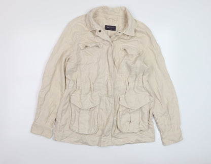 Womens UK Size 10 Marks and Spencer Beige Jacket
