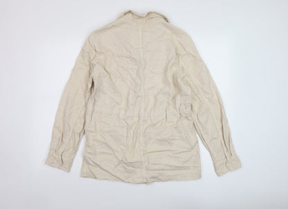 Womens UK Size 10 Marks and Spencer Beige Jacket