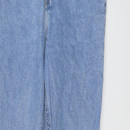 Womens UK Size 6 H&M Regular Fit Skinny Blue Jeans