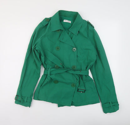 Autograph Womens Green Jacket Size 10 Button