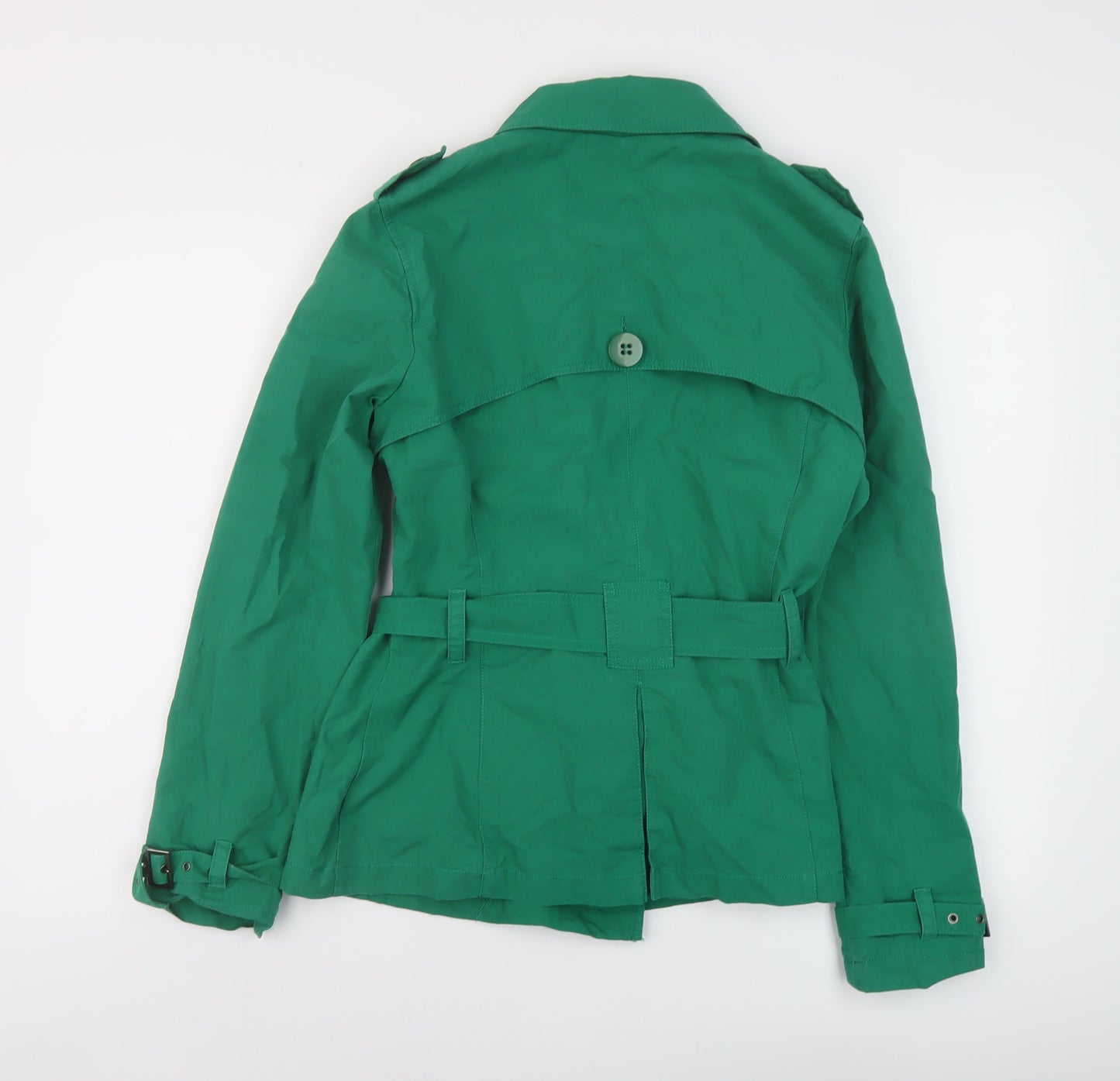 Autograph Womens Green Jacket Size 10 Button