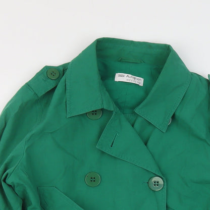 Autograph Womens Green Jacket Size 10 Button