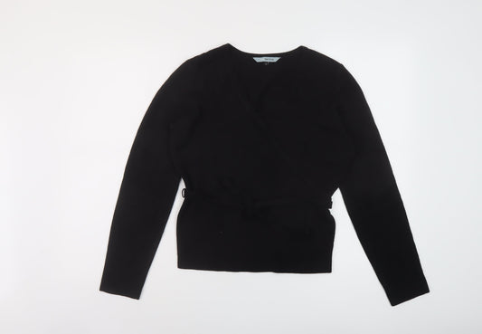 Womens UK Size 14 Red Herring Black Pullover Jumper