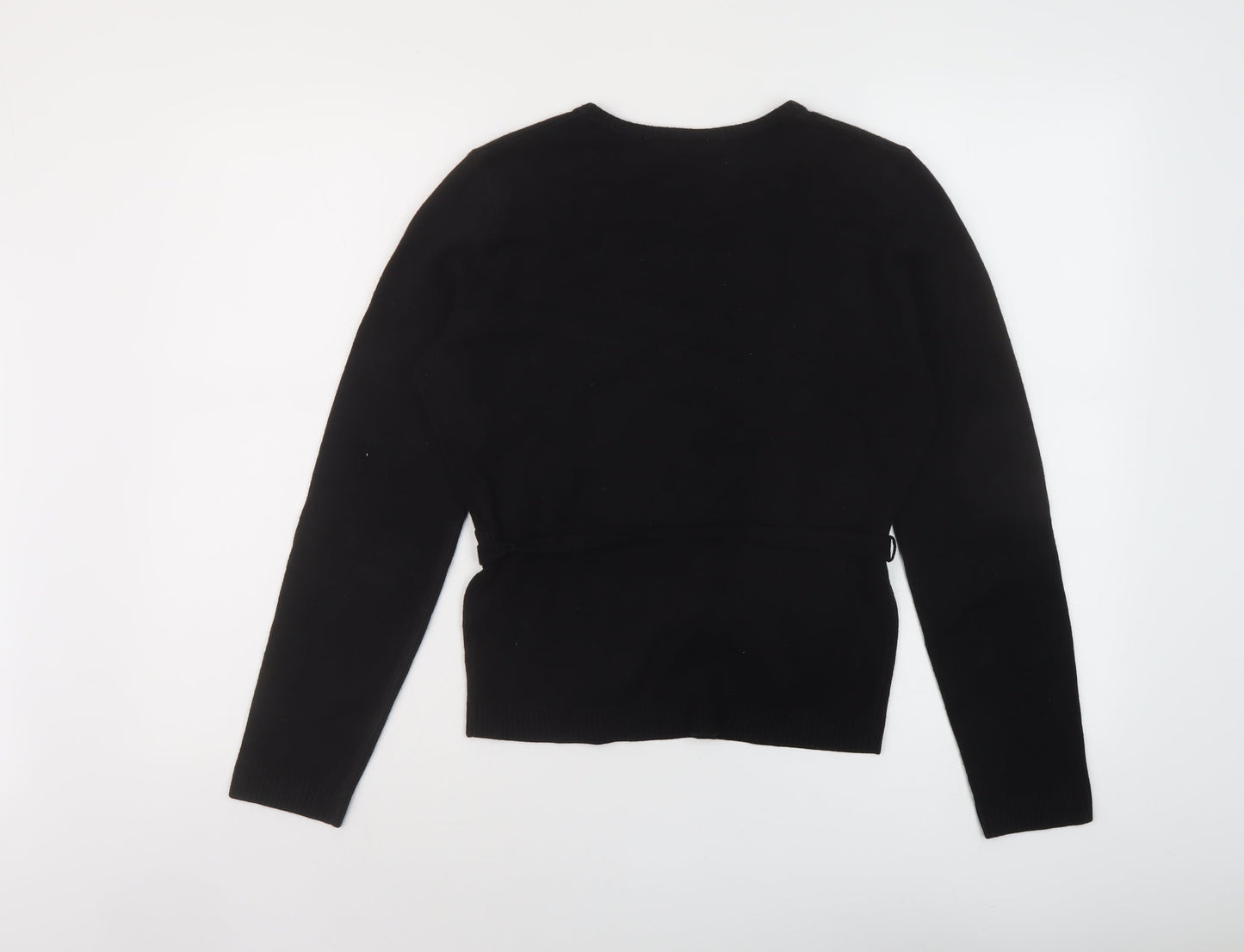 Womens UK Size 14 Red Herring Black Pullover Jumper