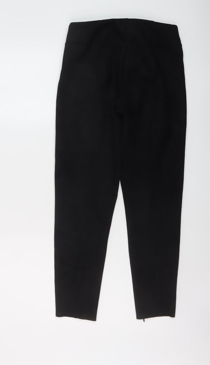 Womens UK Size M Zara Regular Fit  Black Trousers