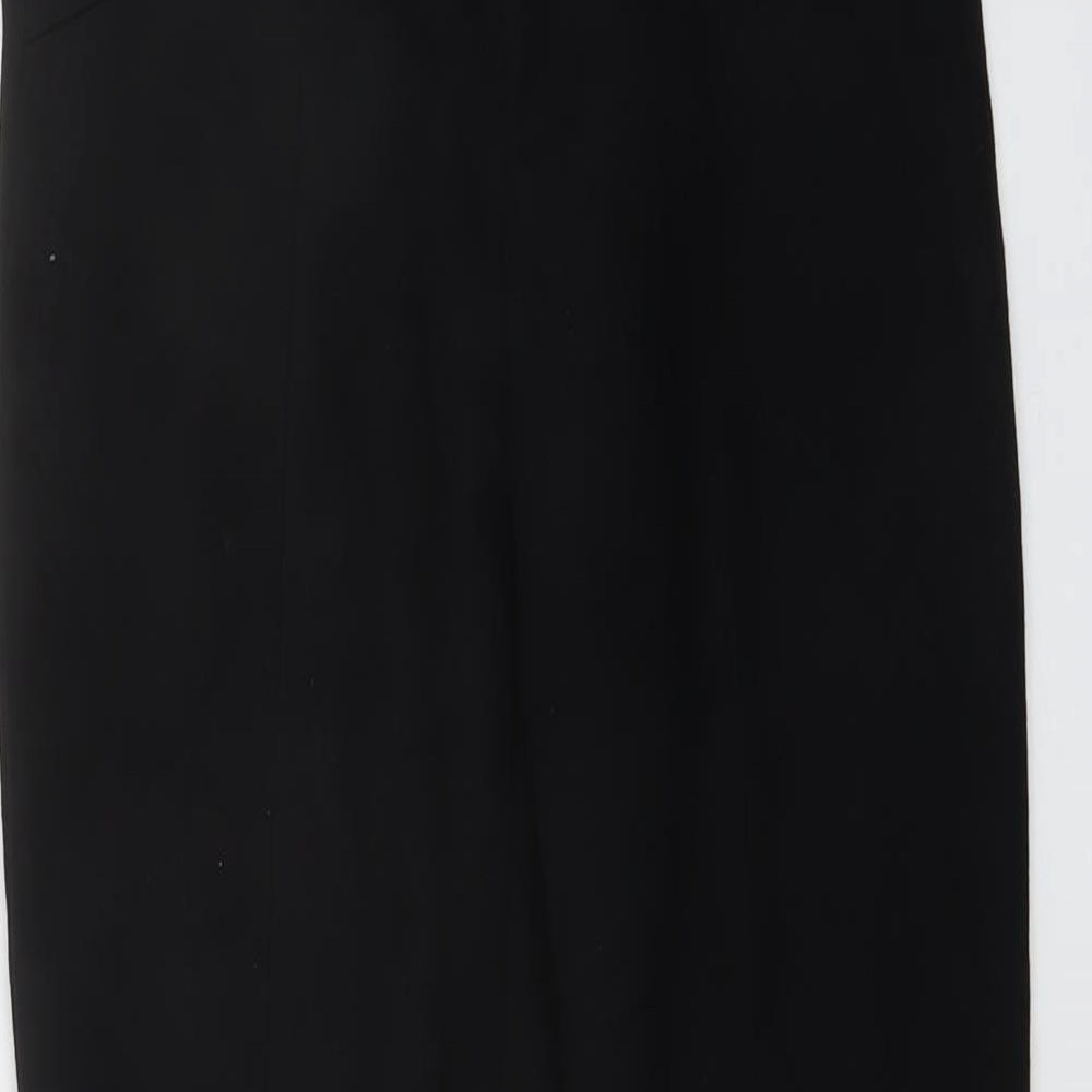 Womens UK Size M Zara Regular Fit  Black Trousers