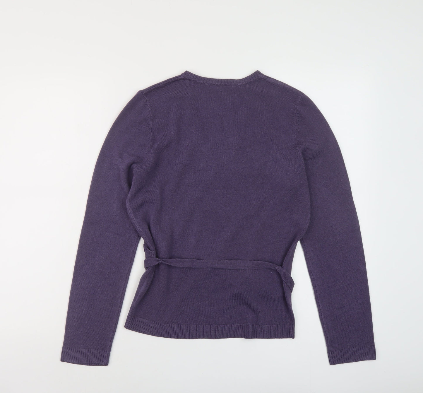 Womens UK Size 14 Red Herring Purple Pullover Jumper