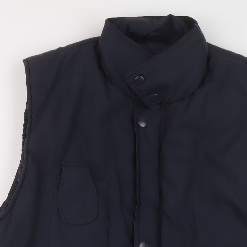 Mens UK Size L Fortress Blue Gilet