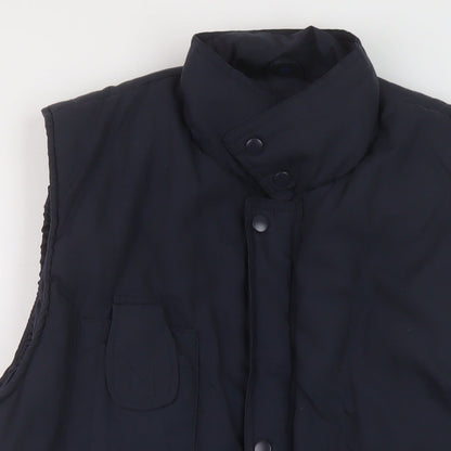 Mens UK Size L Fortress Blue Gilet