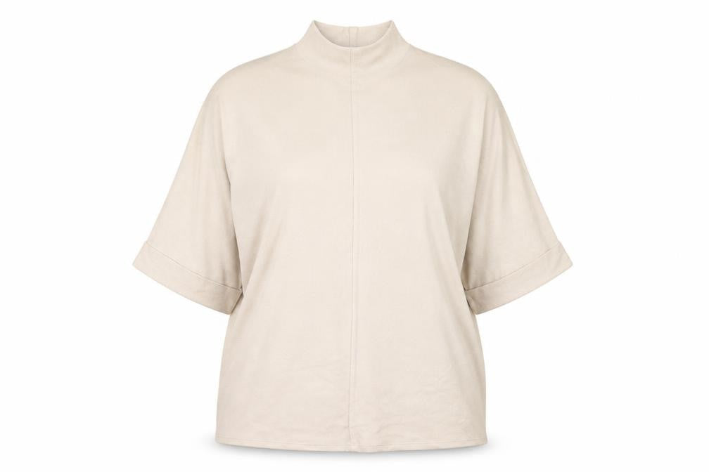Womens UK Size 10 Apricot Beige Pullover Jumper