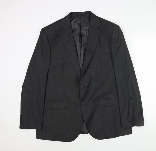 Mens UK Size 44 Marks and Spencer Regular Grey Suit Jacket