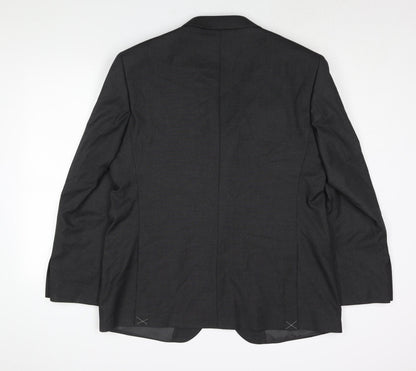 Mens UK Size 44 Marks and Spencer Regular Grey Suit Jacket