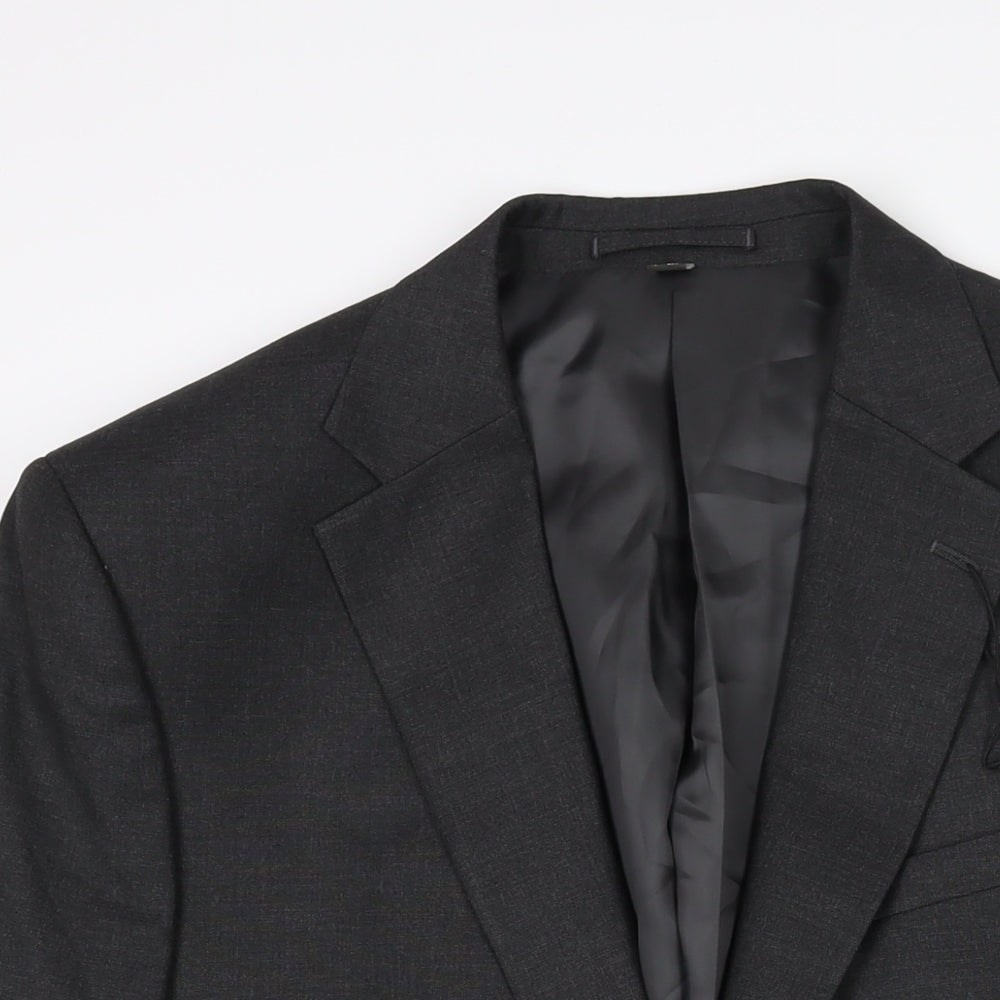 Mens UK Size 44 Marks and Spencer Regular Grey Suit Jacket