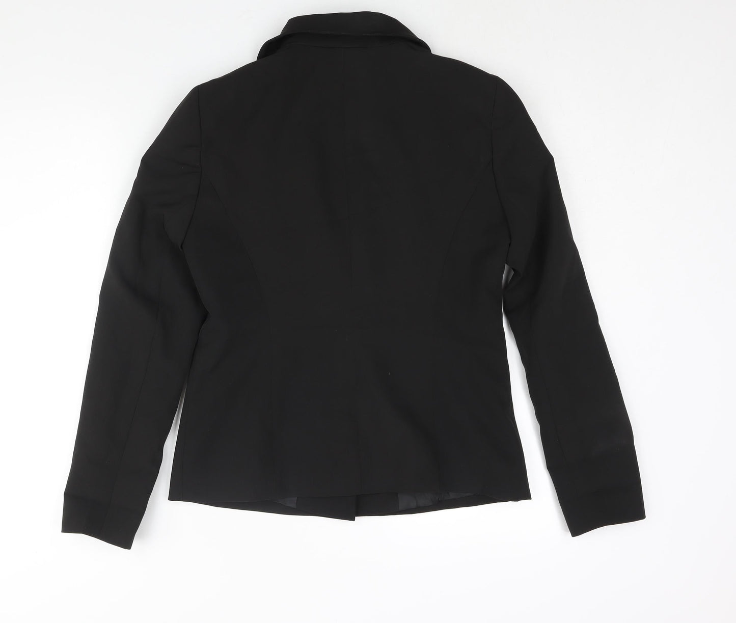 Miss Selfridge Womens Black Polyester Jacket Suit Jacket Size 10