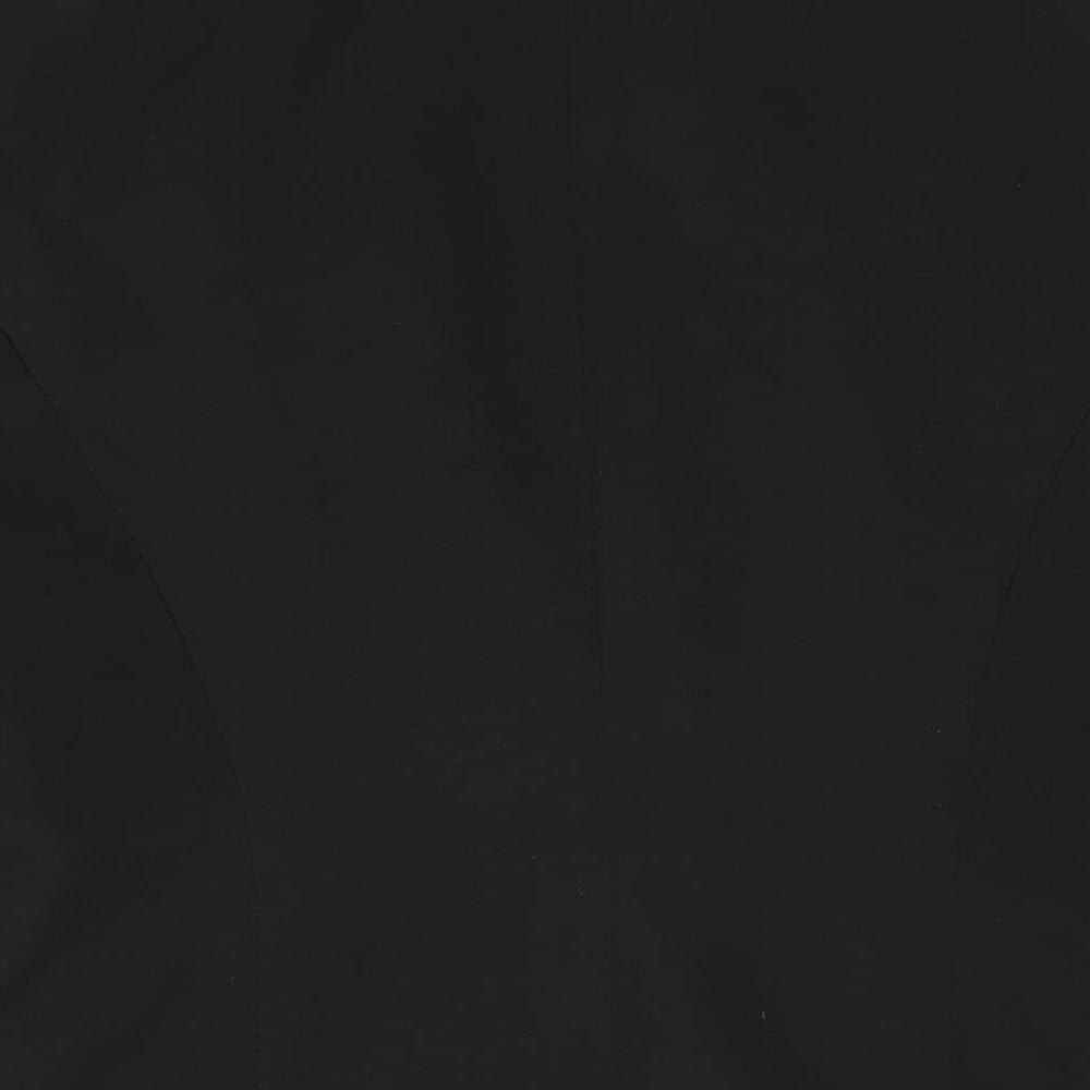Miss Selfridge Womens Black Polyester Jacket Suit Jacket Size 10