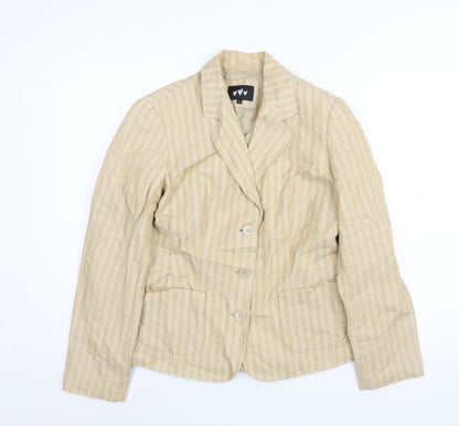 Womens UK Size 12 Per Una Beige Jacket