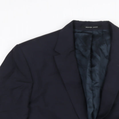 Mens UK Size 40 Selected Homme Regular Blue Suit Jacket