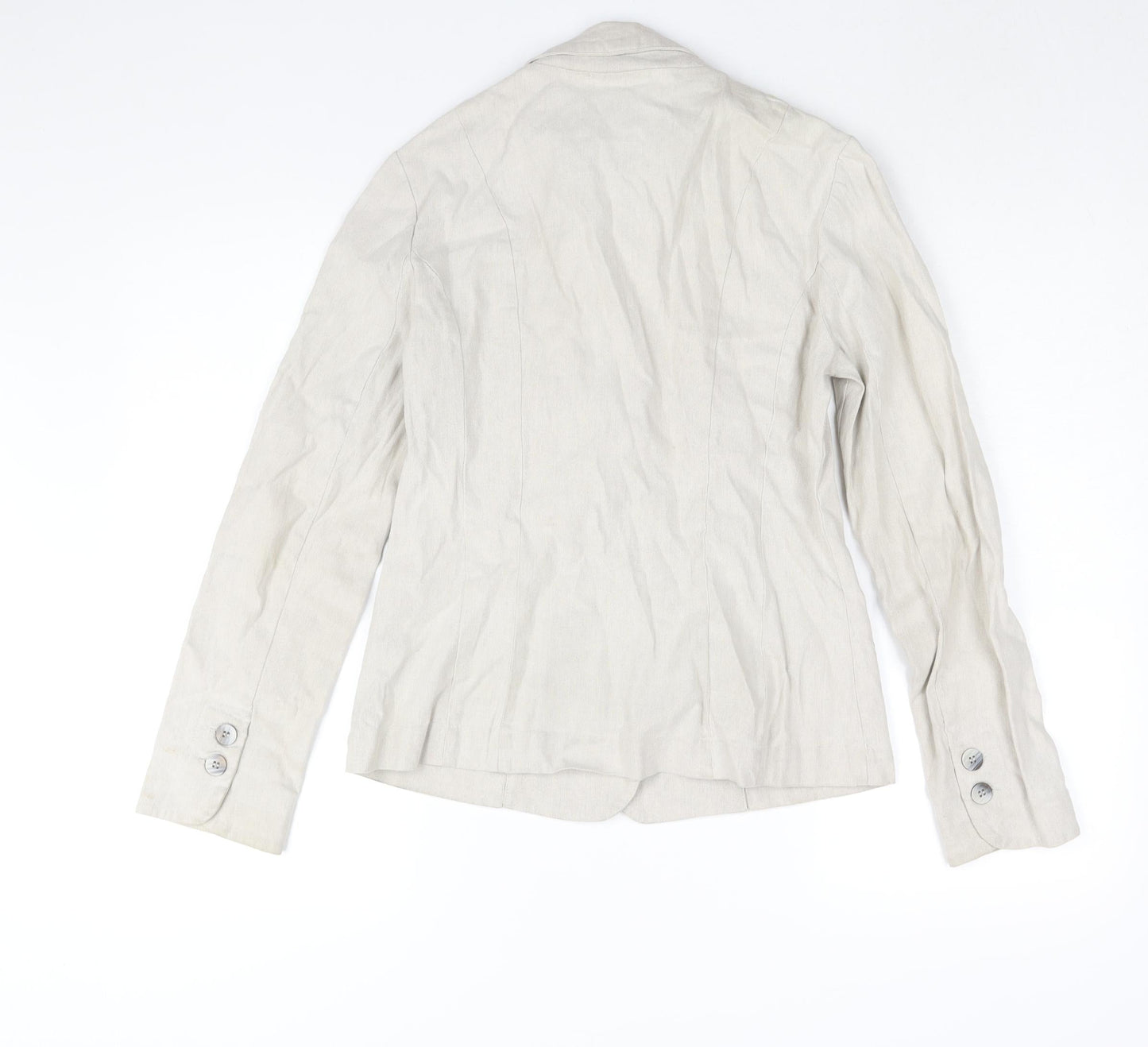 Womens UK Size 10 Per Una Beige Jacket
