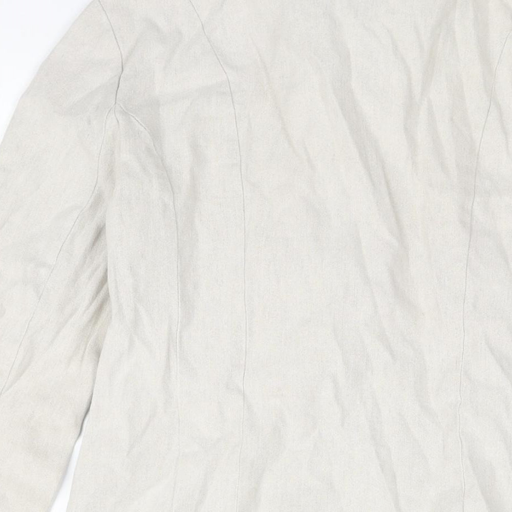Womens UK Size 10 Per Una Beige Jacket