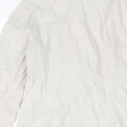 Womens UK Size 10 Per Una Beige Jacket