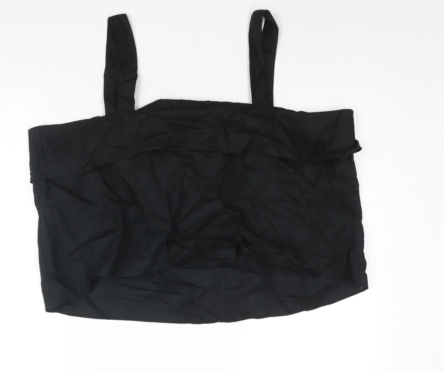 Womens UK Size 22 Marks and Spencer Black Camisole Blouse