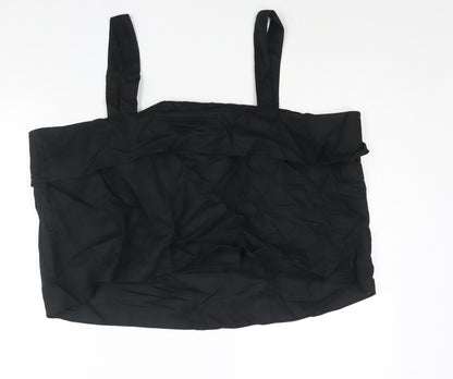 Womens UK Size 22 Marks and Spencer Black Camisole Blouse