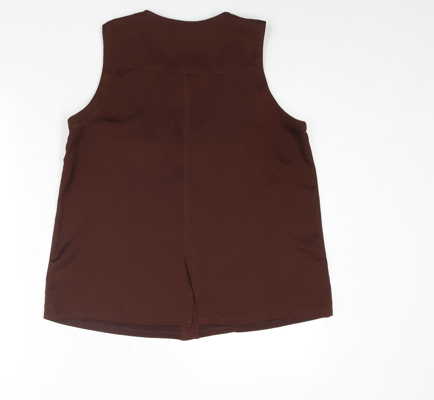 Womens UK Size 14 NEXT Brown Camisole Blouse
