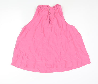 Womens UK Size 16 Marks and Spencer Pink Camisole Blouse