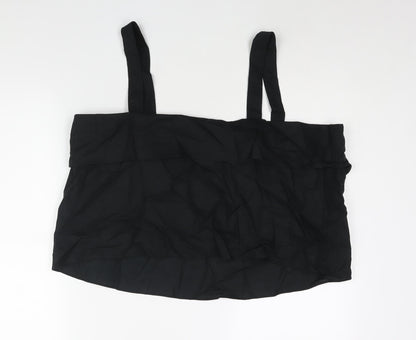 Womens UK Size 22 Marks and Spencer Black Camisole Blouse