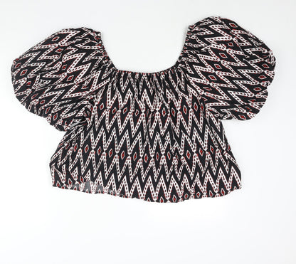 Womens UK Size 20 Marks and Spencer Multicoloured Basic Blouse