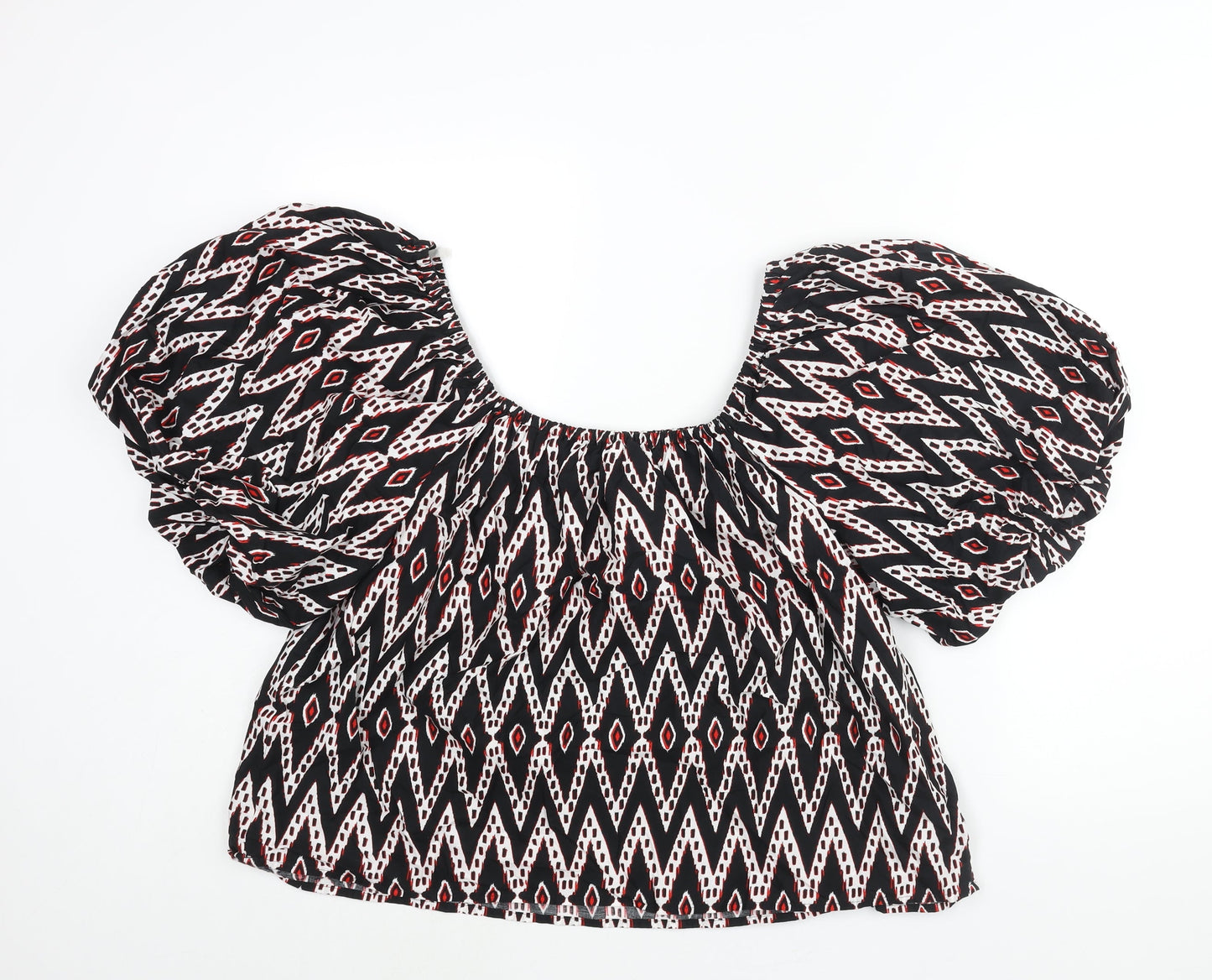 Womens UK Size 20 Marks and Spencer Multicoloured Basic Blouse