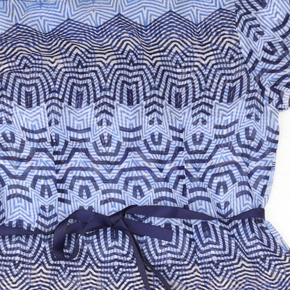 Womens UK Size 10 Marks and Spencer Blue Basic Blouse