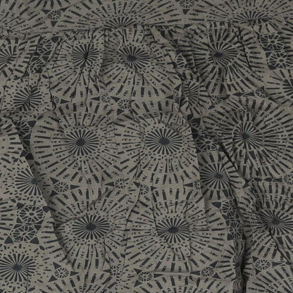 Marks and Spencer Womens Brown Cotton A-Line Skirt Size 14 Zip