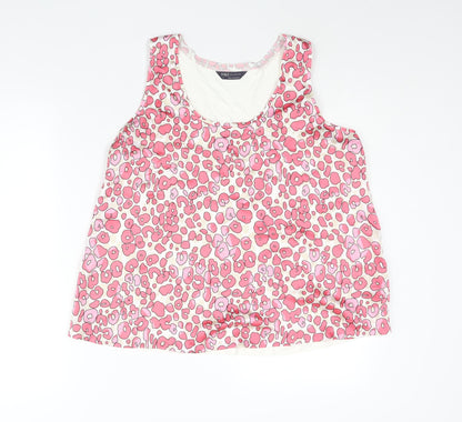 Womens UK Size 14 Marks and Spencer Pink Camisole Blouse