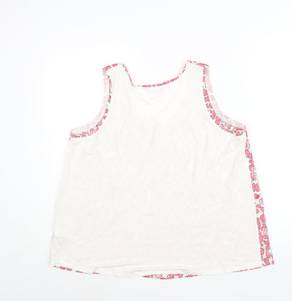 Womens UK Size 14 Marks and Spencer Pink Camisole Blouse