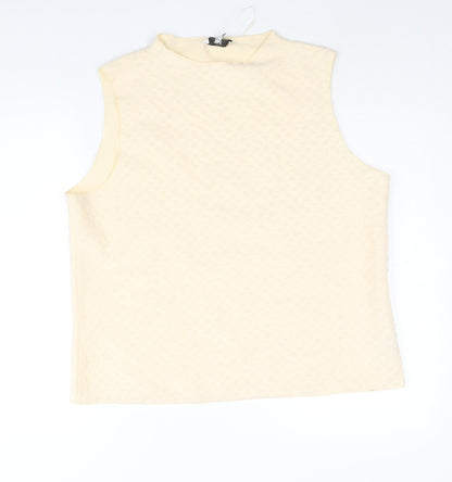 Womens UK Size 24 Marks and Spencer Beige Camisole Blouse
