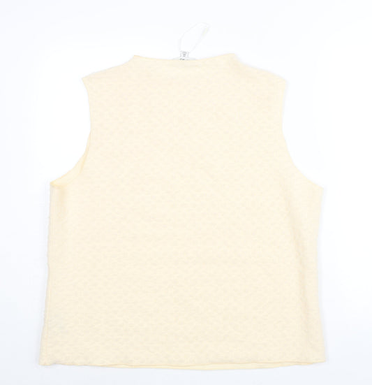 Womens UK Size 24 Marks and Spencer Beige Camisole Blouse