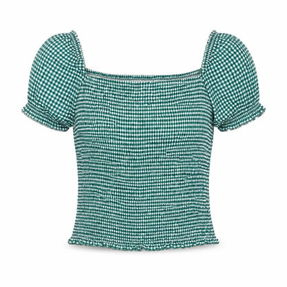 Womens UK Size 16 NEXT Green Basic Blouse