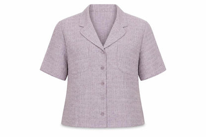 Womens UK Size 18 Roman Purple Basic Blouse