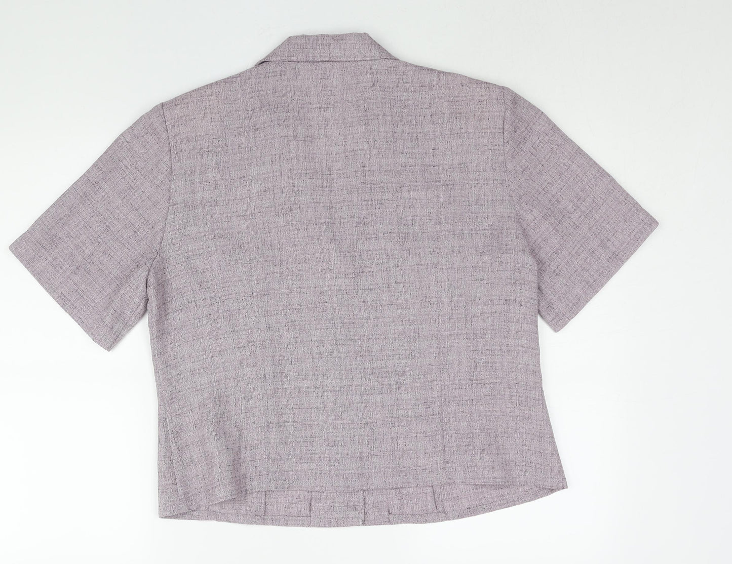 Womens UK Size 18 Roman Purple Basic Blouse