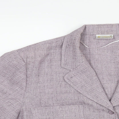 Womens UK Size 18 Roman Purple Basic Blouse