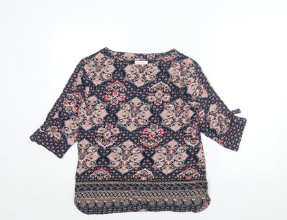 Womens UK Size S Monsoon Multicoloured Basic Blouse