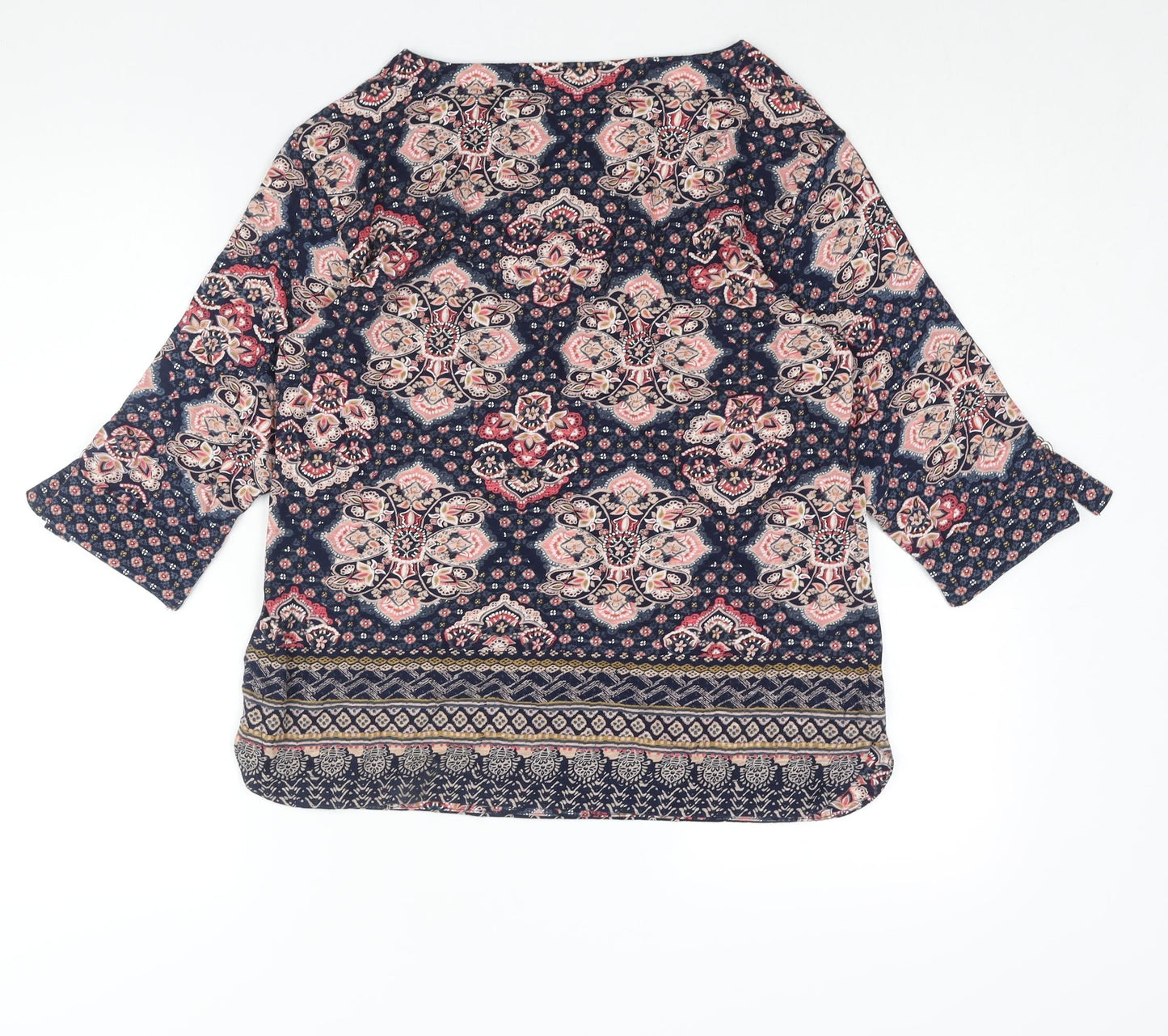 Womens UK Size S Monsoon Multicoloured Basic Blouse